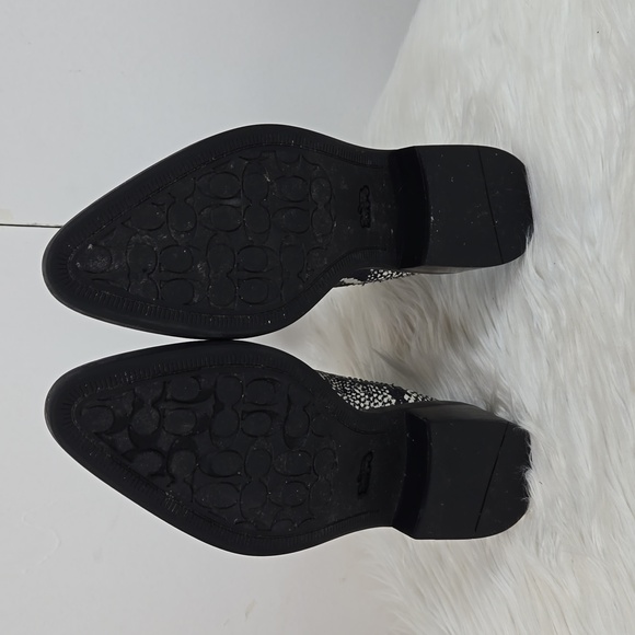 Coach Bowery Bootie in Snakeskin - Picture 6 of 6